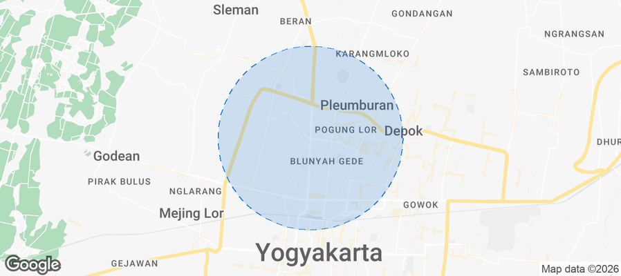 Mlati Airbnb map